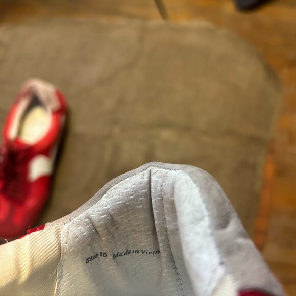 Dolce Vita Notice Sneakers Crimson Suede | Women's 10 | Retro Casual Streetwear - Picture 7 of 9